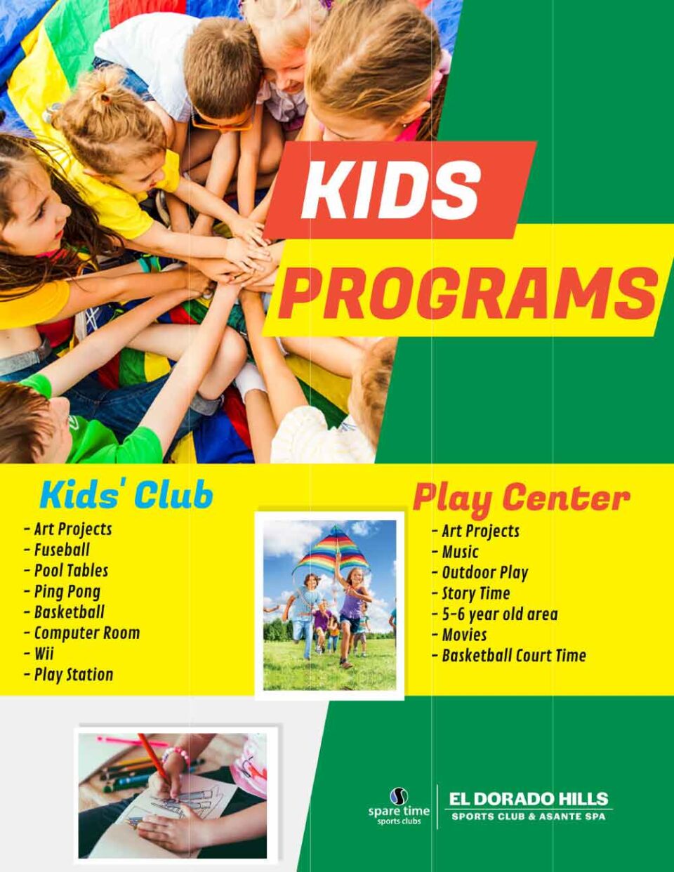 El Dorado Hills Class Schedule Youth | Greater Sacramento Region and ...