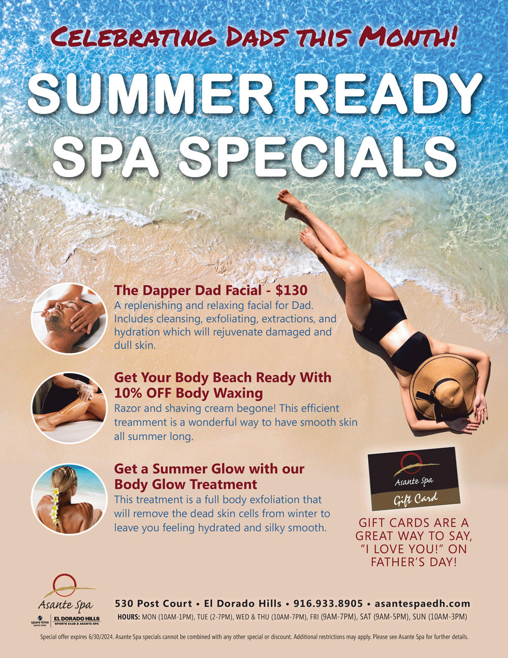 Asante Spa | Greater Sacramento Region and Contra Costa County | Spare Time  Sports Clubs